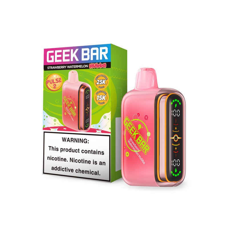 Geek Bar 25K Pulse 2 - Strawberry Watermelon Hubba