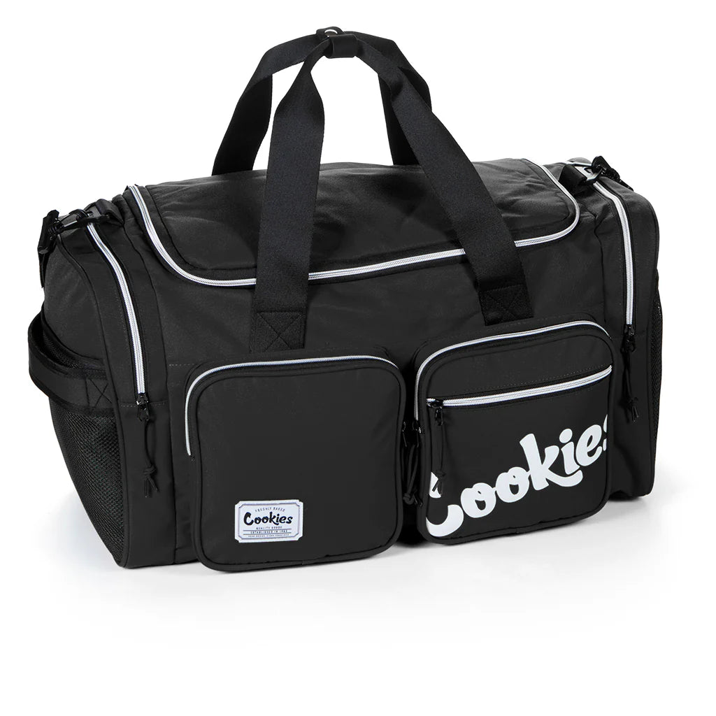 Cookies Smell Proof Duffle Bag - Black/White
