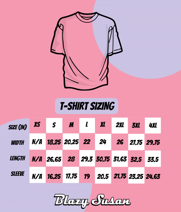 Blazy Susan - Pink Shirt Small