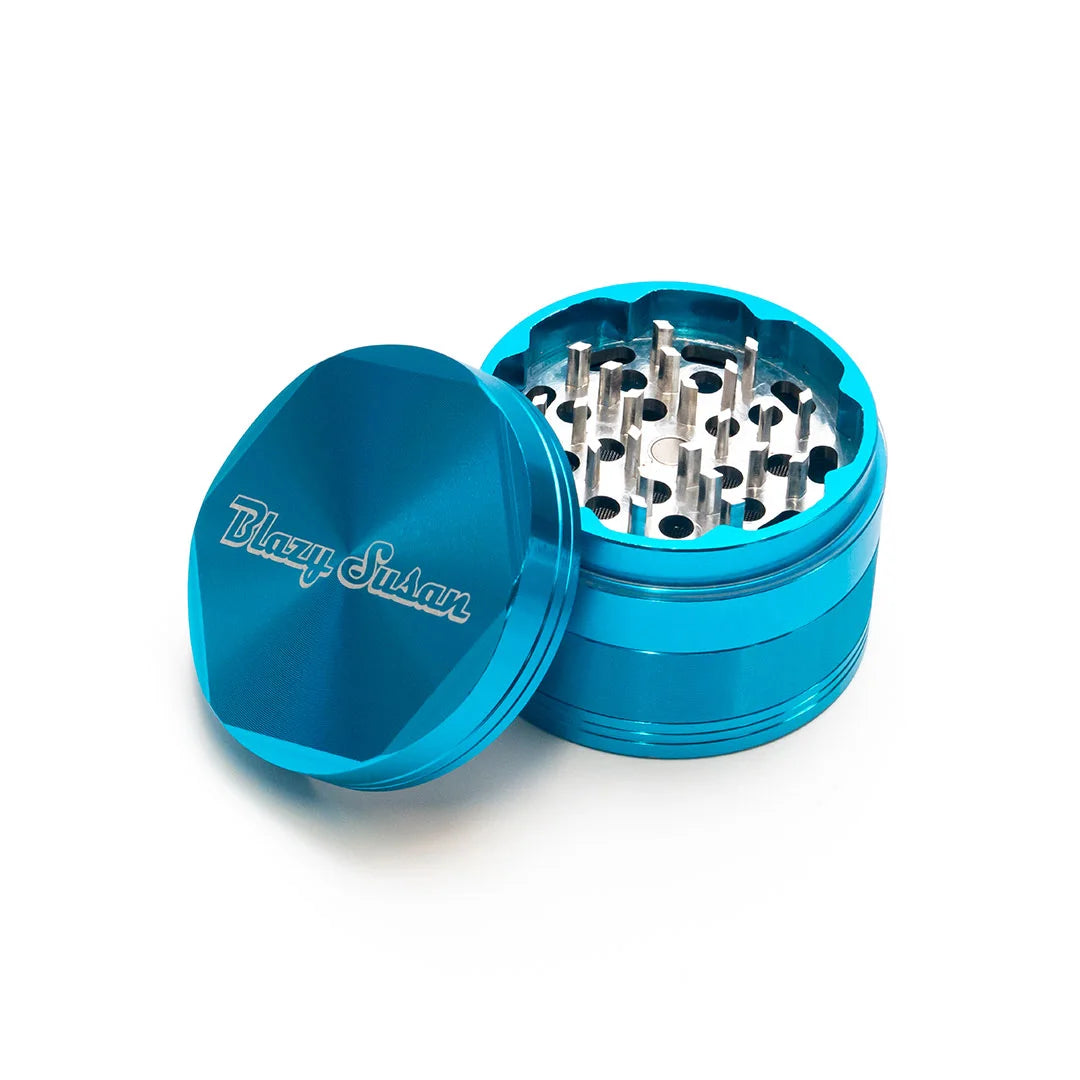 Blazy Susan 4 Piece Aluminum Grinder - Variety of Colors