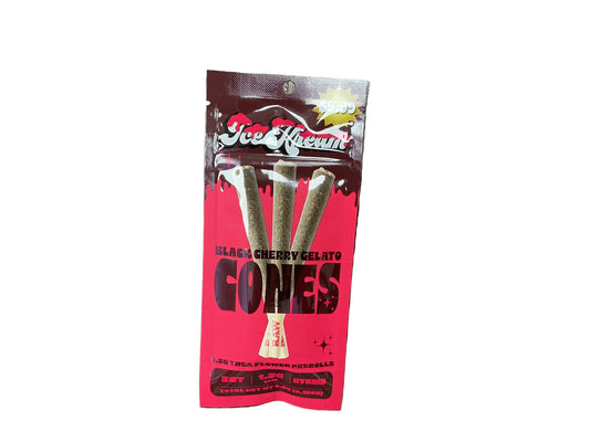 Ice Kream 3ct Cones - Black Cherry Gelato