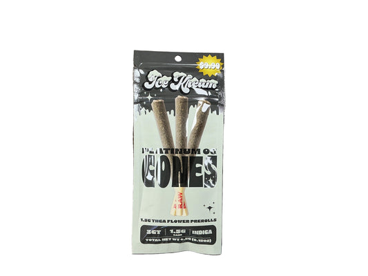Ice Keam 3ct Cones - Platinum OG