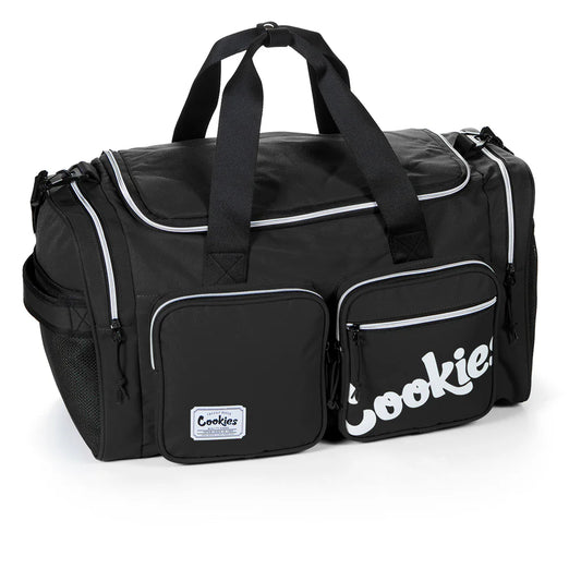 Cookies Smell Proof Duffle Bag - Black/White