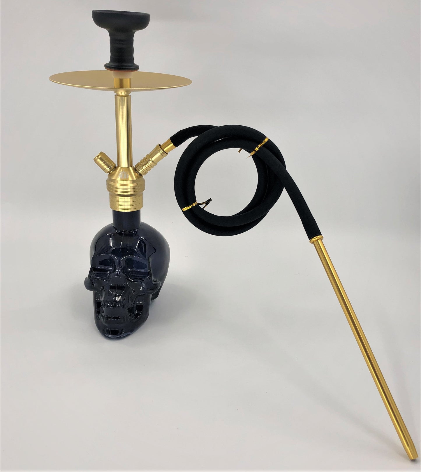 Mob Hookah - Skull Gold & Navy