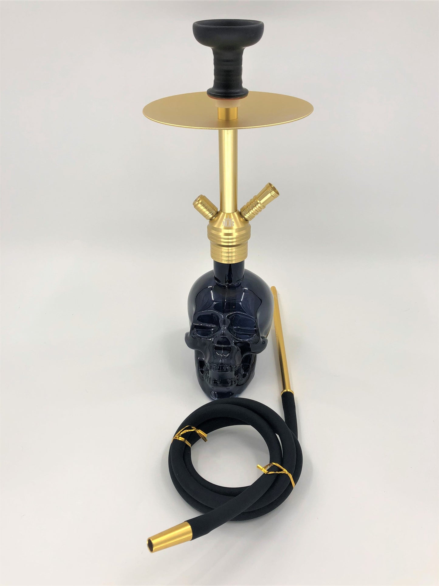 Mob Hookah - Skull Gold & Navy