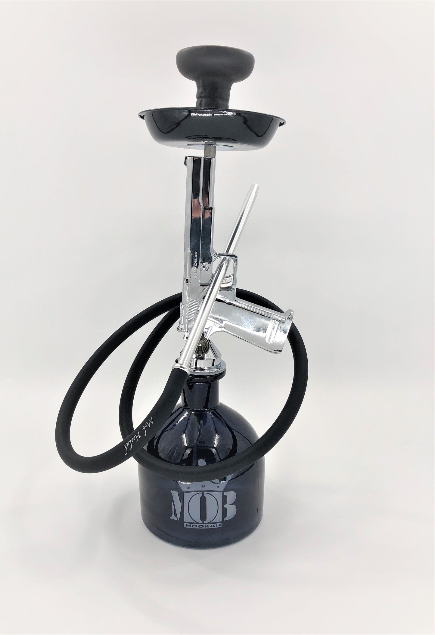 Mob Hookah - Silver Pistol