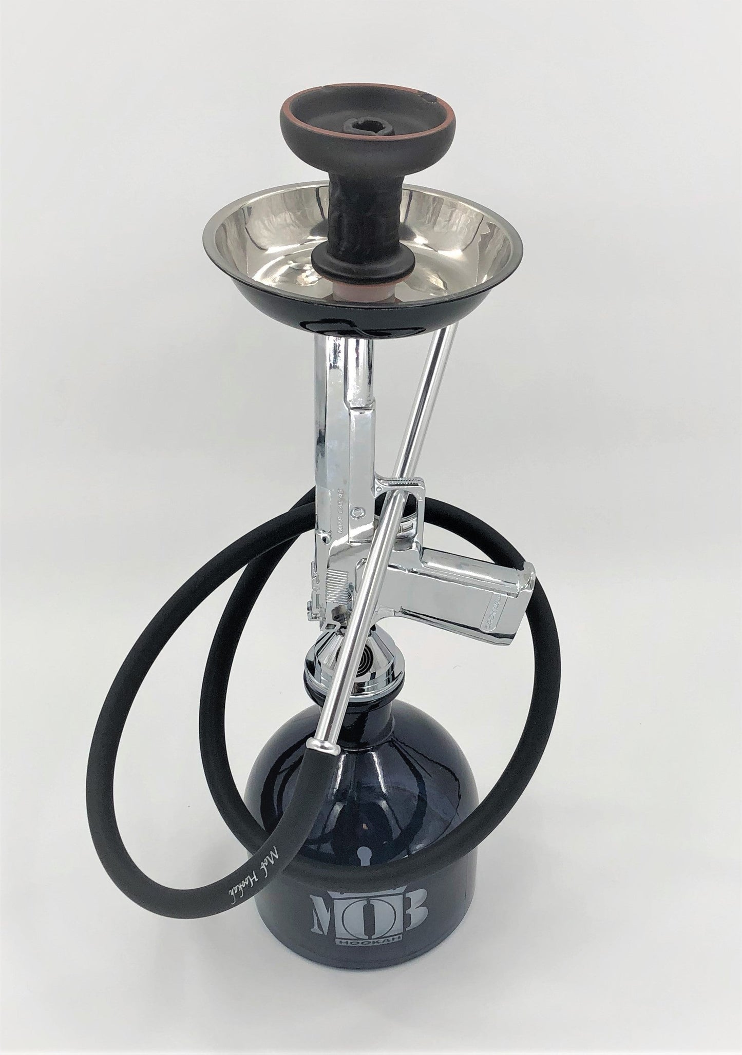 Mob Hookah - Silver Pistol